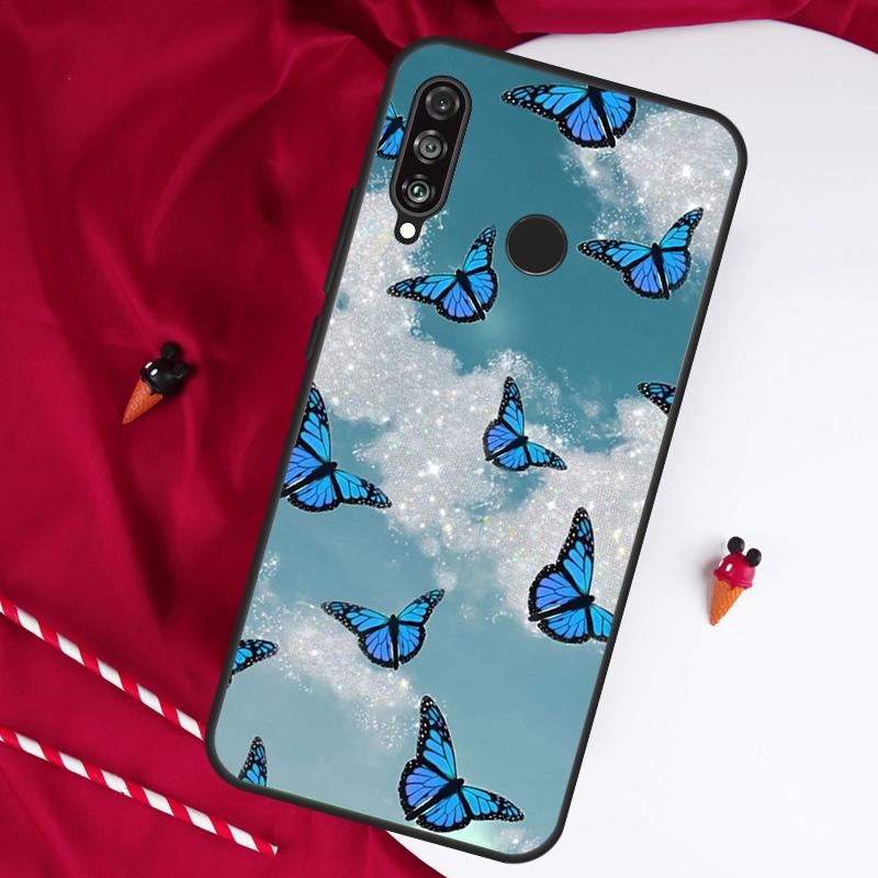 Cute Aesthetic Butterfly For Huawei Nova 12s 11i 12i 10 9 SE 5T Y91 Y90 Y60 Y70 Y72 Y61 P20 P40 P30 Lite P60 Pro Case