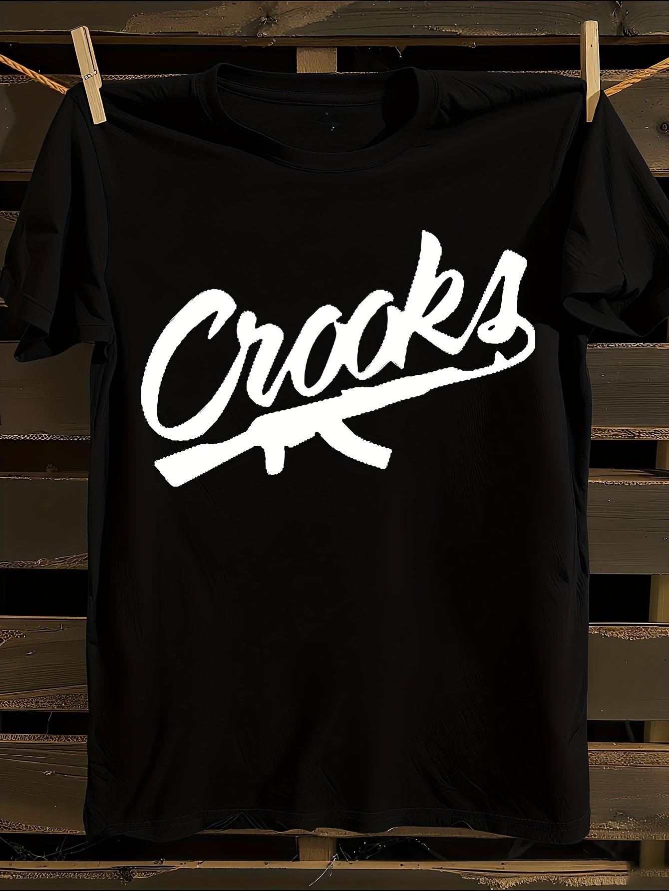 Crooks And Castles Oversized Black Graphic Tshirt XXXXL
