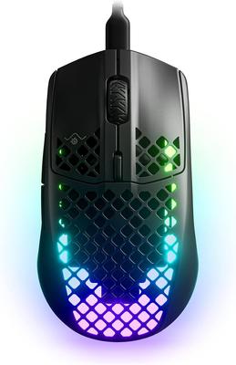 SteelSeries Aerox 3 Wireless Onyx 2022 Gaming with TRUEMOVE AIR Quantum Wireless IP54 Waterproof and Dustproof Limited Edition Mouse,