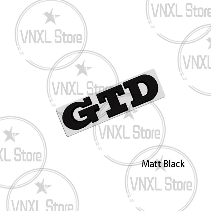 Car-Styling Metal GTD Grille Emblem Car Trunk Body Stickers For Golf Polo Passat Scirocco Bora Jetta Santana MK3 MK4 MK5 MK6 MK7