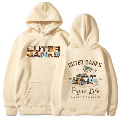 סדרת טלוויזיה אמריקאית Outer Banks 3 Hoodie Harajuku Aesthetic Pogue Life קפוצ'ונים גרפיים John B JJ Maybank סווטשירט עם ברדס לשני המינים