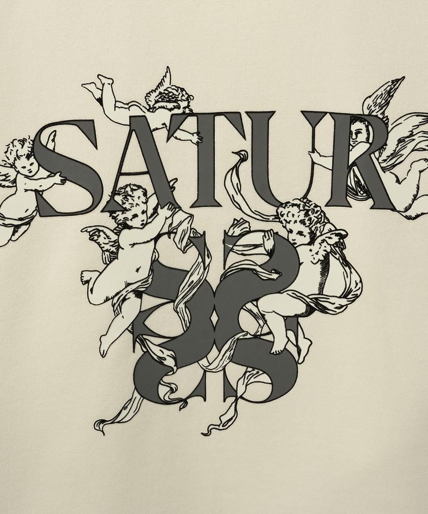 Seteo Angel Graphic Sweatshirt Cream