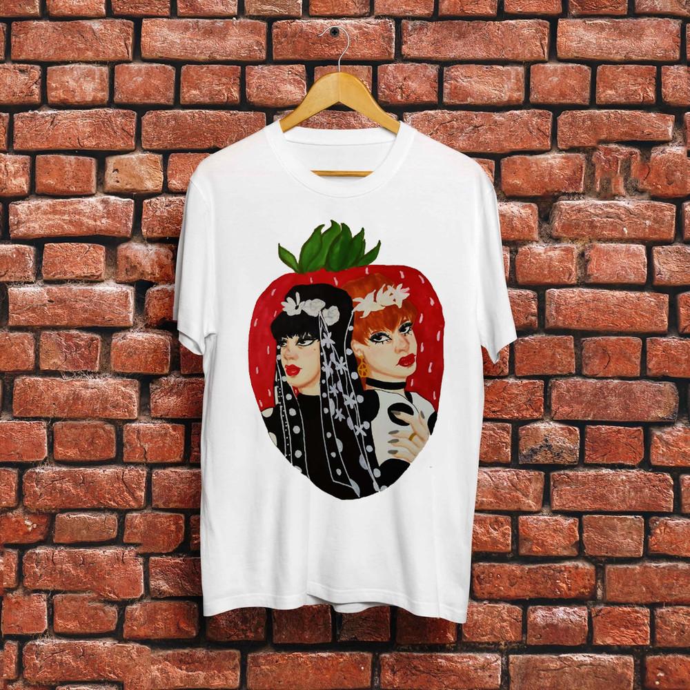 STRAWBERRY SWITCHBLADE T-Shirt Unisex Cotton Tee S-5XL VN1493 Unisex T-Shirt L
