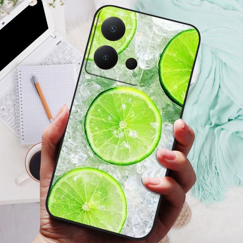 For Vivo Y36 4G Case VivoY36 Y 36 Lion Wolf Silicone Soft Back Cover For VivoY36 4G Russian Version Phone Case Protective Shell