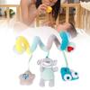 Infant Spiral Activity Toy Hanging Baby Crib Plush Toys for Stroller Crib Car Seat