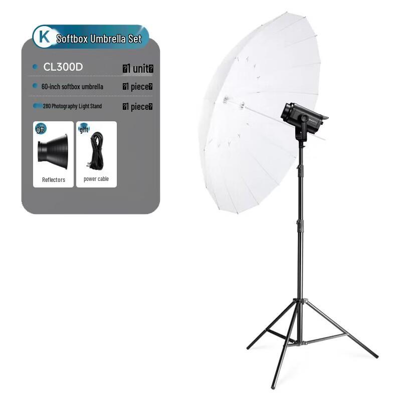 MiouTu CL300D Single Color Temperature LED Photography Fill Light