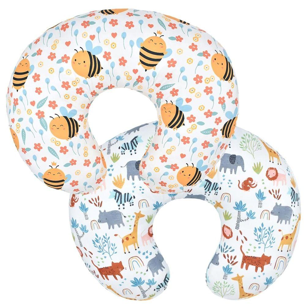 

Эластичная наволочка для кормления грудью U-образная наволочка с лесным цветочным принтом 1