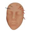 Silicone face model bionic skin is suitable for acupuncture and moxibustion practice, makeup beginners, students, easy to clean