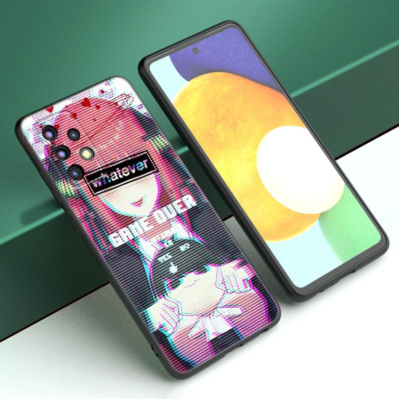 

Чехол с изображением аниме Vaporwave Glitch для Samsung A04 A21 A30 A50 A52 S A13 A14 A22 A23 A32 A53 A73 5G A11 A12 A31 A33 A51 A70 A71 A72 Samsung A73 5G