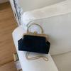 Chinesischer Stil Elegante Clip-Schultertaschen für Damen Vielseitige Damen-Ketten-Umhängetasche Tragbare Damen-Handtaschen Geldbörse