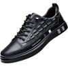 Cowhide little white shoes men's trend fashion 2021 spring and autumn sports casual shoes men's shoes new board shoes