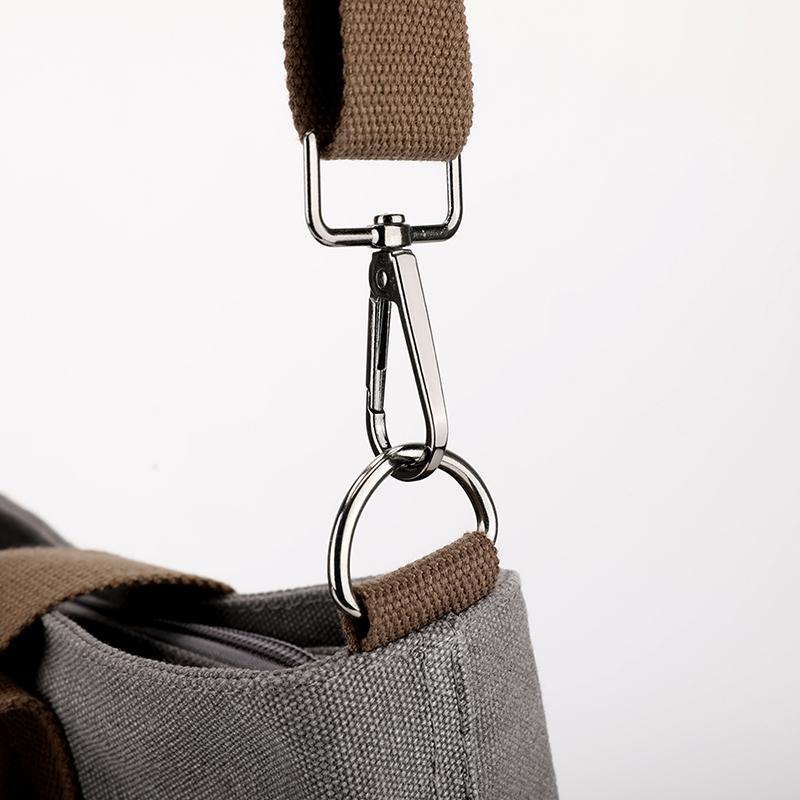 Shoulder Bag Tote Bag Women Solid Color Canvas Bag