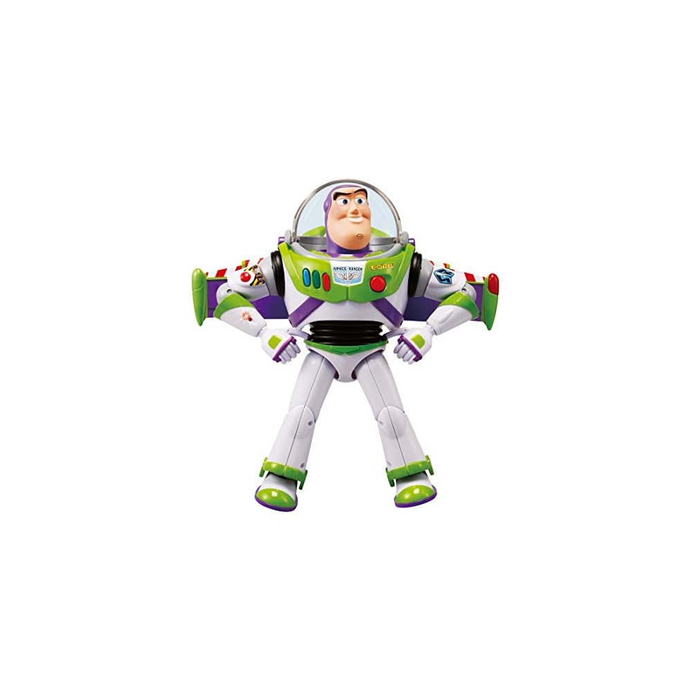 Toy Story Buzz Lightyear Real Size Talking Figure Remix Edition