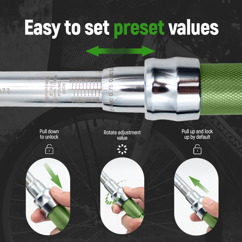Easy to Carry Bicycle Set Torque Wrench 18 Piece Set OEM Factory