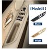 LHD Car Interior Inner Door Handle Panel Trim Cover For BMW E60 E61 5 Series 520 525 528 2008-2010 51416983705 Black Beige