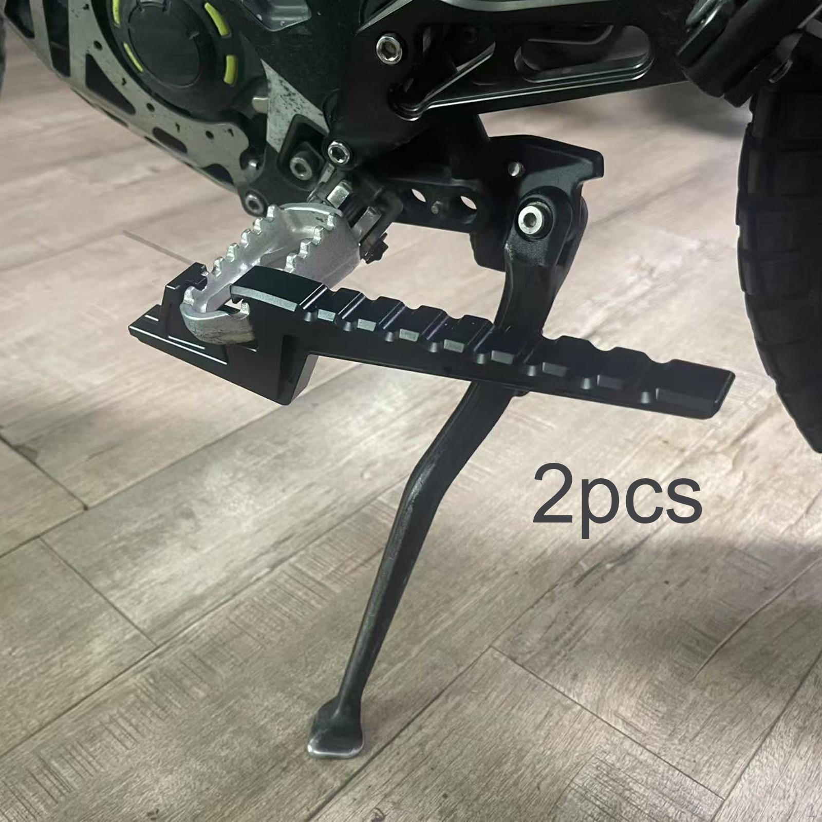 

Motorcycle Passenger Foot Pegs Extension Bracket Anti Skid Footrest Rear Pedals Modification