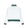 Anta Tennis Series Woven Lightweight Comfortable Casual Baseball Collar Jacket Women Jacket Paper-White Mushroom-Green 162433603-1