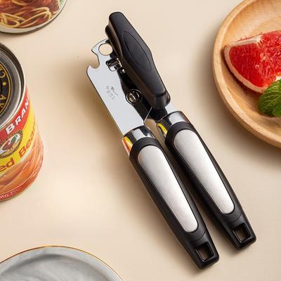 Stainless Steel Can Opener Multi-function Manual Powerful Can Knife Bottle Opener Household Tools