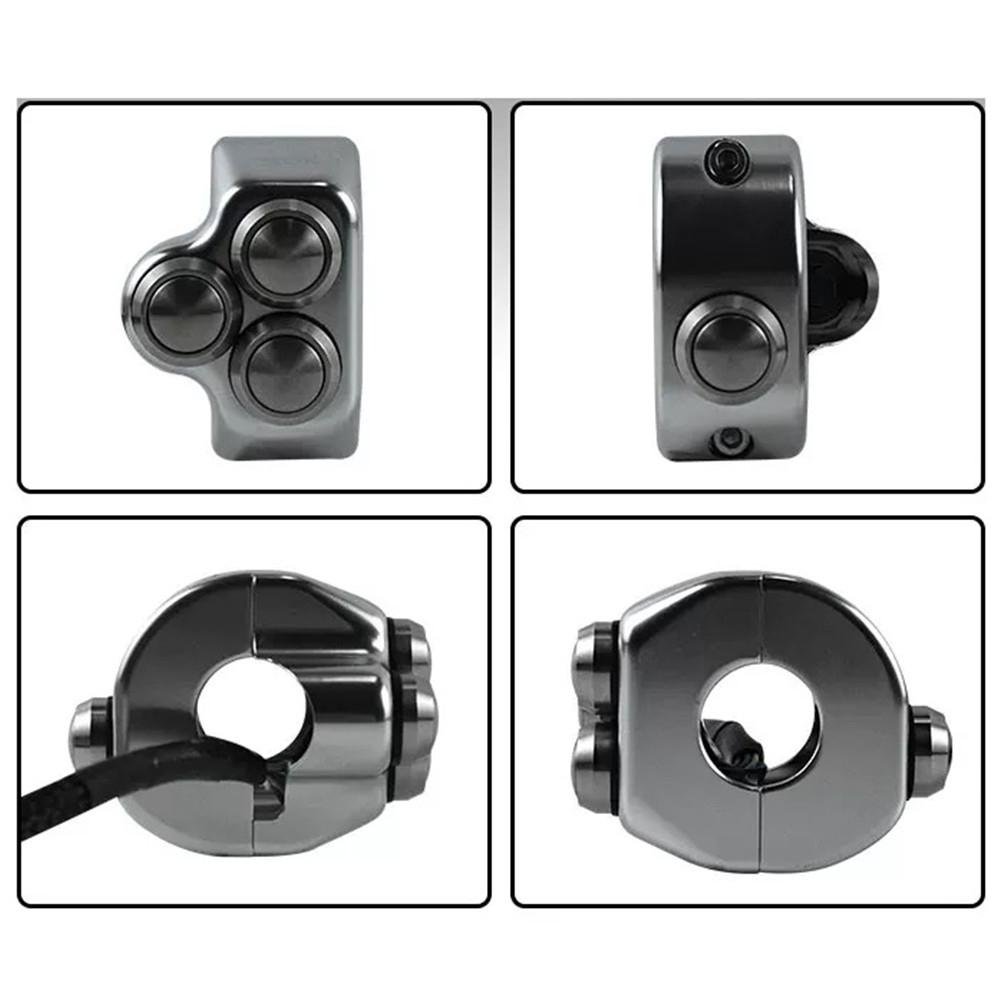 Motorcycle Handle switch-KG-072 Four-function Silver