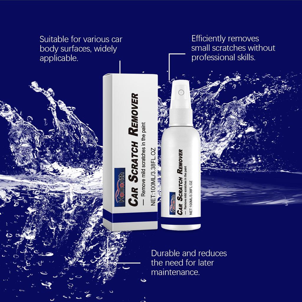 Homonth Car Scratch Repair Spray Paint Scratch Removal Scratch Sealer Coating Renovator Spray