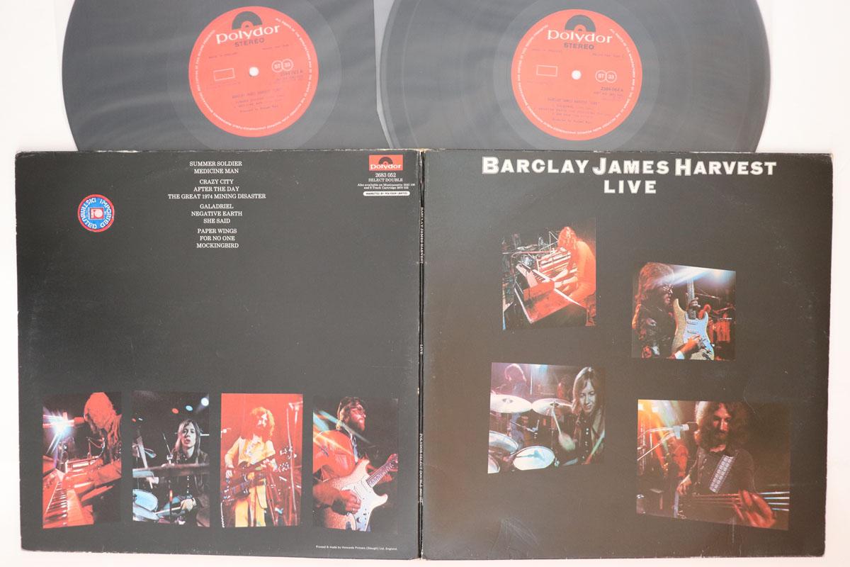 

LP Record BARCLAY JAMES HARVEST - Live 2683052 POLYDOR UK Rock Used