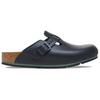 Birkenstock buckle leather slippers 1025979