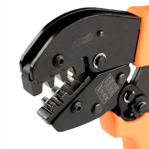 IWISS AP-153045 Ratchet Crimping Pliers for Anderson Connectors, PWR Crimp, Crimping Range: 1.25, 3.5, 5.5mm? (PP15/30/45)