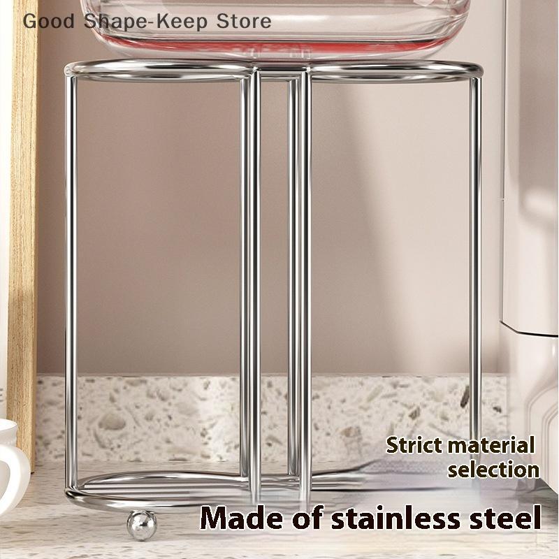 1PC Stainless Steel Disposable Cup Holder Storage Desktop Required Paper Cup Storage Rack Kitchen Living Room Office Cup Holder