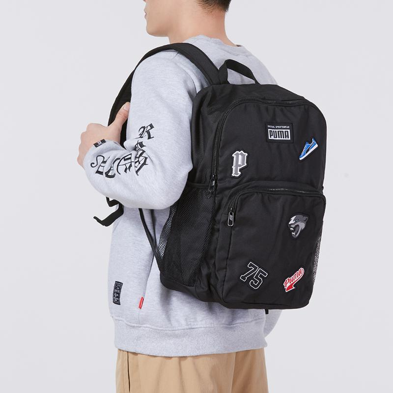 Puma Fabric Backpack Regular Unisex Black 079514-01