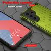 Transparente Waben-Stoßfeste Rüstungshülle Für Samsung A57/37/27/17/07 A56/36/26/16/06 A55/35/25/15/05S Silikon+PC Handyhülle