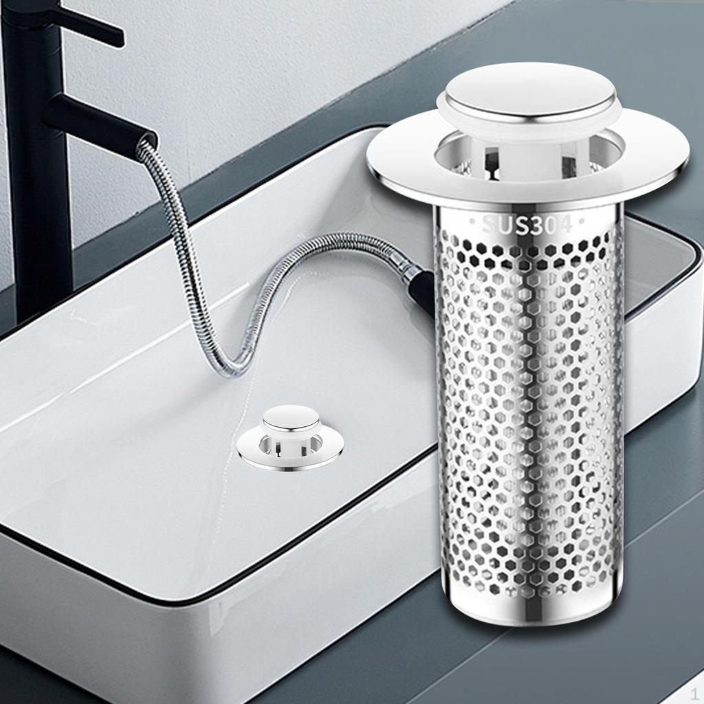 Spülbeckensieb aus Edelstahl für Bad und Küche