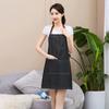 Anti-oil Denim Apron With Front Pocket Adjustable Neckband Waistline Sleeveless Apron for Home Kitchen Unisex Cooking Aprons