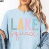 Lake Squad Shirt Comfort Colors® Lake House Trip Boat Day Fishing Tee Family Cabin Weekend Getaway Adventure Preppy Summer Holiday Vacation