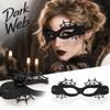 Non-Woven Halloween Half Face with Design for Costume Party Role Play