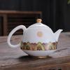 Dehua Mutton Fat Jade White Porcelain Teapot