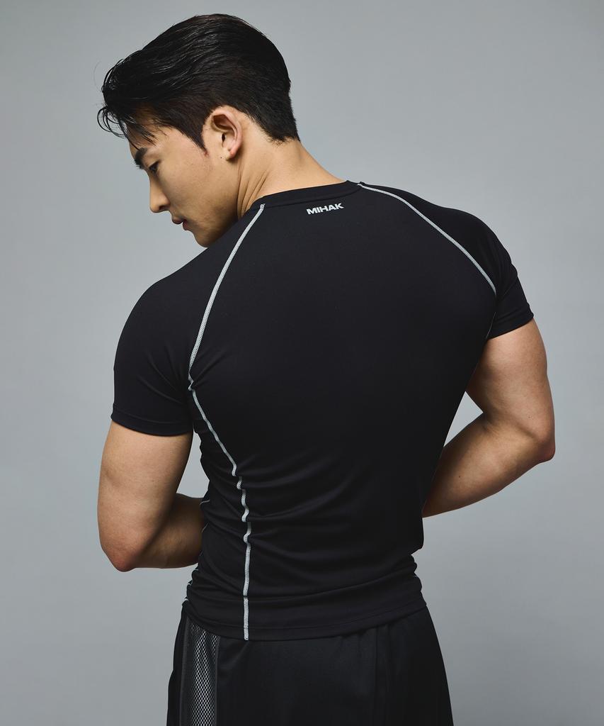 Mihag Symbol Logo Muscle Pro T-Shirt (Black)