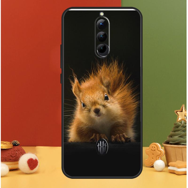 Squirrel Cute Animals Case For ZTE Nubia Red Magic 8 8S 9 Pro Plus RedMagic 5G 5S 6R 6S 7S 6 7 Pro Back Cover