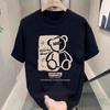 Hot Sale Luxury Brand Summer Handsome Unisexs Pure Cotton Round Neck Short Sleeve Tshirt For Unisex Short Sleeve Loose Tops