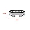 4 Stück 60MM Auto Radmitte Nabenkappe Autozubehör für Jeep JK Gladiator Compass Renegade Grand Cherokee Wrangler