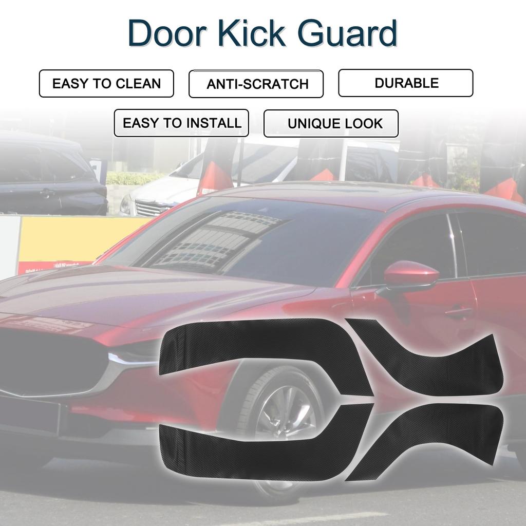 TUCKBOLD Door Kick Guards for Mazda Door Panel Door Door Protection Interior Custom Full Set CX-30, Protectors, Anti-Kick Pads, Stickers, Panels,