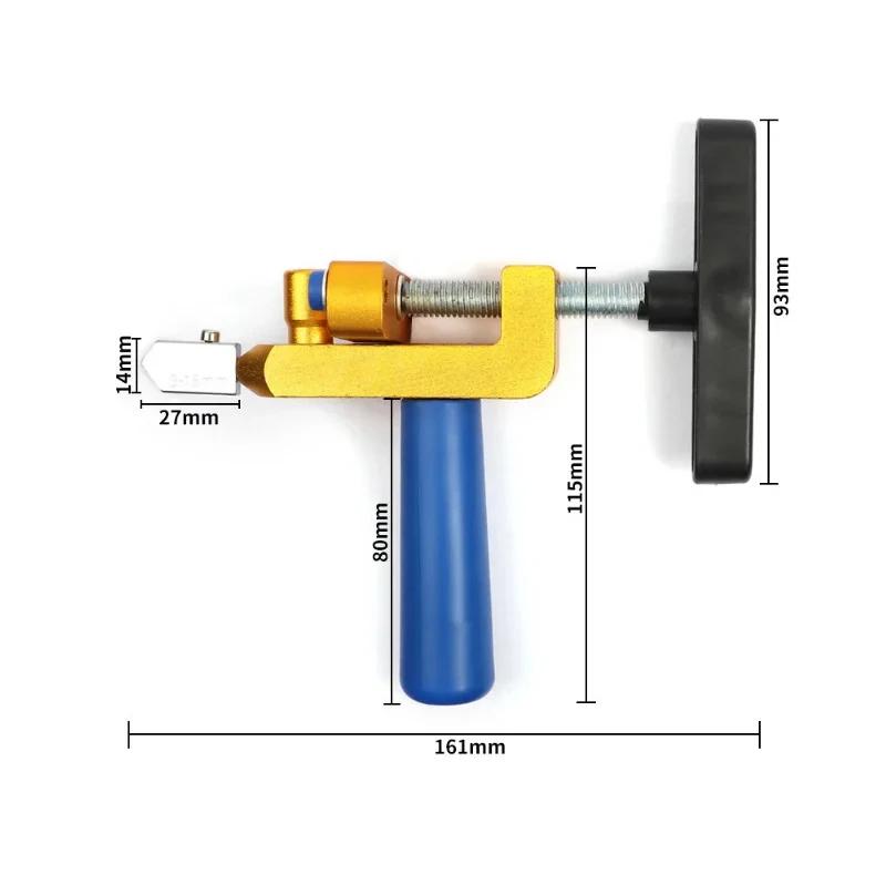 2 in 1 Ceramic Cutter Glass Tile Breaker Knife Ceramic Cutter Glass Tile Breaker Knife Steel Blades Construction Hand Tool set