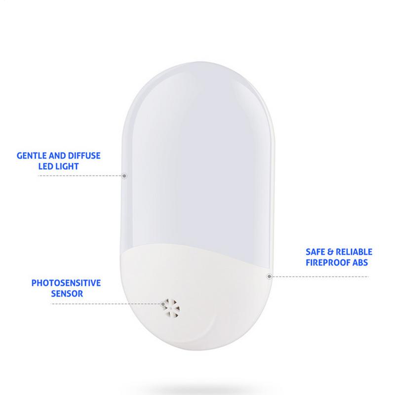 Night Lights Plug Into Wall Led Night Light Lamp Ambient Lighting For Bedroom Bathroom Hallway Kids Room Stairway