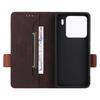 For Xiaomi 15 Case Leather Wallet Flip Phone Cover with Hardware Decor
