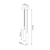 Lampa Wisząca Lino 3 Gu10 Naturalne Drewno Wood Sollux Sl.1012