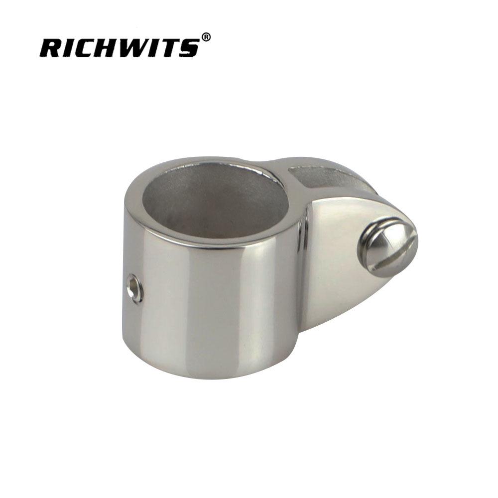 Mirror-Polished 316/304 Stainless Steel Yacht Awning Slide - Marine Hardware Accessory