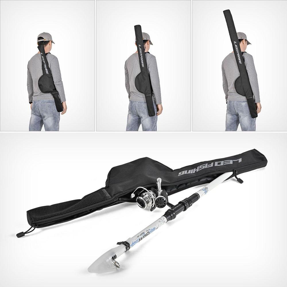 Bag Carrier Bag Fishing Rod Reel Bag Fishing Pole Shoulder Bag Rod Tackle Tool Storage Bag
