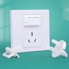 Childproof Power Strip with Anti-Shock and Anti-Leakage Protection for Outlets