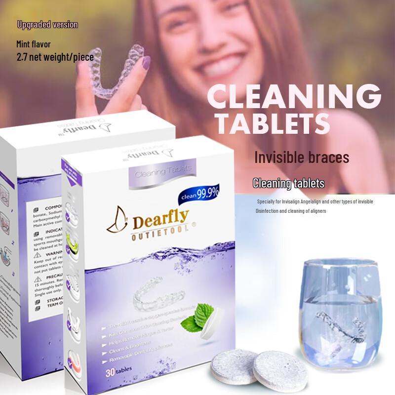 Dearfly Aligner Cleaning Tablets