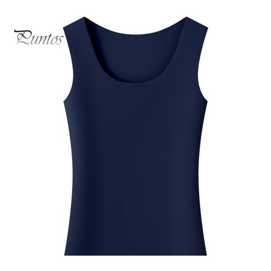 Winter Women Thermal Double-sided Velvet Vest Seamless Velvet-lined Fast Temperature Lock Heating Slim Fit Elastic Sleeveless Inner Wear Bottoming