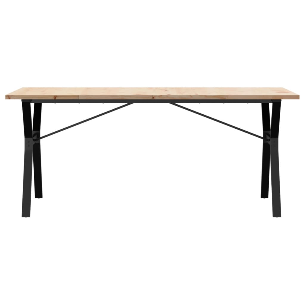 Vidaxl Dining Table with Y-Shaped Legs, 180X90X75.5 Cm
